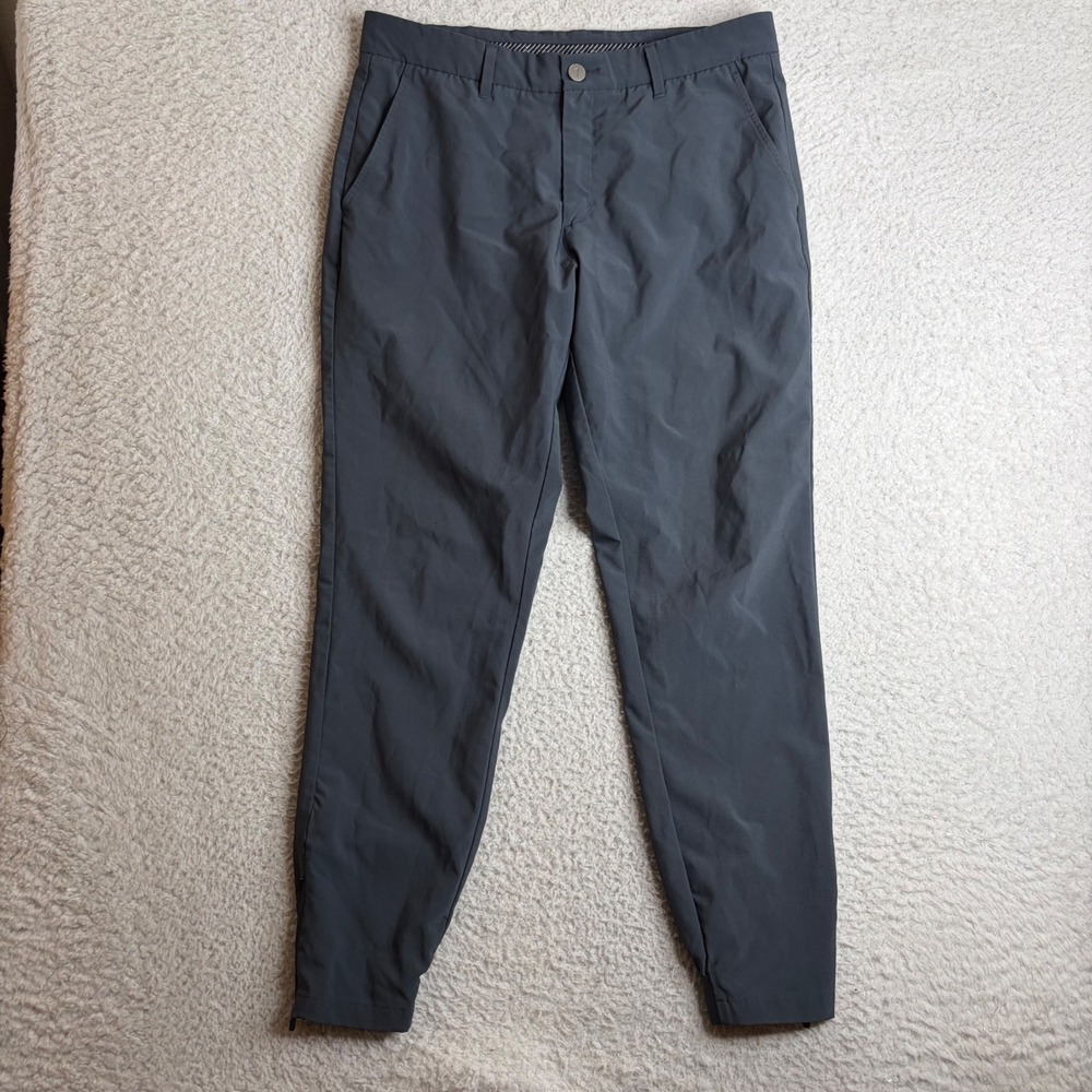 Primo Golf Joggers Mens 33 Regular Gray Tapered Zipper Cuff Athletic Pants